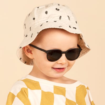 法國KiETLA WAZZ瓦茲幼兒太陽眼鏡(1-12Y｜霧黑)6