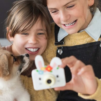 比利時TheZoofamily-ZooFriends 幼童數位相機(花花兔)9