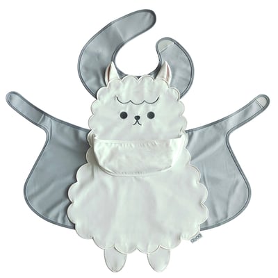 日本ABOO 動物造型長版圍裙(羊駝)14