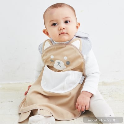 日本ABOO 動物造型長版圍裙(柴犬)4