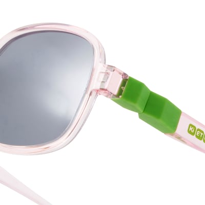 法國KiETLA URBAN優本兒童偏光太陽眼鏡（4-12Y｜粉晶草綠）2