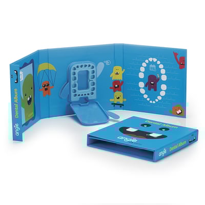 巴西angie 牙仙的魔法乳牙紀念小書(蔚藍)2