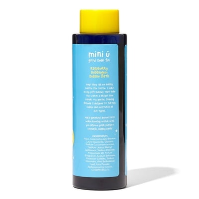 英國MINI U-覆盆莓泡泡糖泡泡露(250ml)2