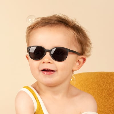 法國KiETLA WAZZ瓦茲幼兒太陽眼鏡(1-12Y｜霧黑)8