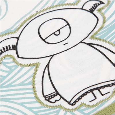 澳洲amoramor 獨眼怪獸塗鴉圍兜(ONE SIZE)4