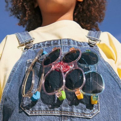 法國KiETLA URBAN優本兒童偏光太陽眼鏡（4-12Y｜摩卡霧藍）8