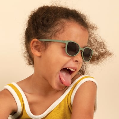 法國KiETLA WAZZ瓦茲兒童偏光太陽眼鏡(4-12Y｜卡其綠)6