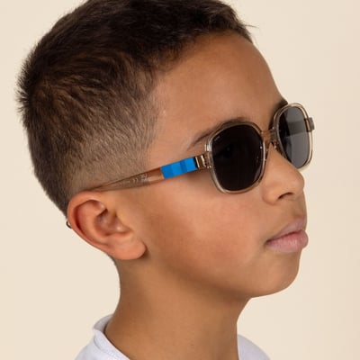 法國KiETLA URBAN優本兒童偏光太陽眼鏡（4-12Y｜摩卡霧藍）6