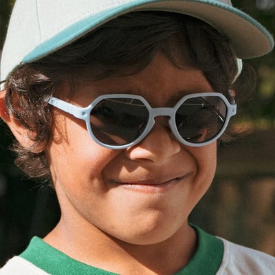 法國KiETLA OOZZ奧茲幼兒太陽眼鏡（1–4Y｜霧灰藍）6