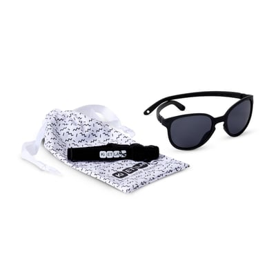 法國KiETLA WAZZ瓦茲幼兒太陽眼鏡(1-12Y｜霧黑)4