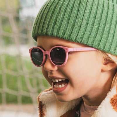 法國KiETLA WAZZ瓦茲幼兒太陽眼鏡(1-4Y｜牡丹粉)6