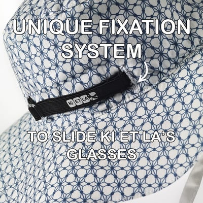 法國KiETLA Kapel凱貝拉幼兒遮陽帽(幾何圖形)4