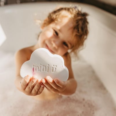 英國MINI U-沐浴爆爆白雲朵朵(130g x 3入)5