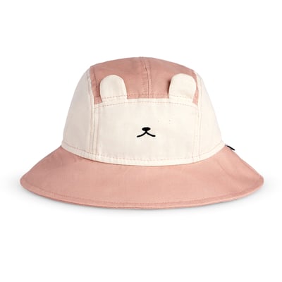 法國KiETLA BOB's萌貝貝遮陽帽(蜜糖粉)1