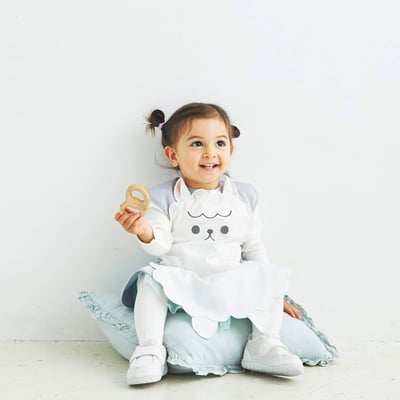 日本ABOO 動物造型長版圍裙(羊駝)3