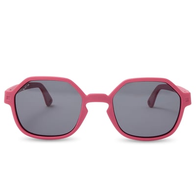 法國KiETLA EYZZ奧茲幼兒太陽眼鏡（4-12Y｜莓果紅）2