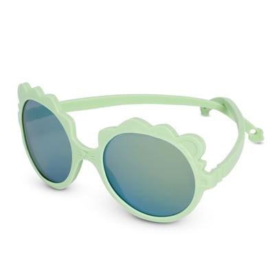 法國KiETLA LION萌貝獅幼兒太陽眼鏡(1-4Y 霧灰綠)1