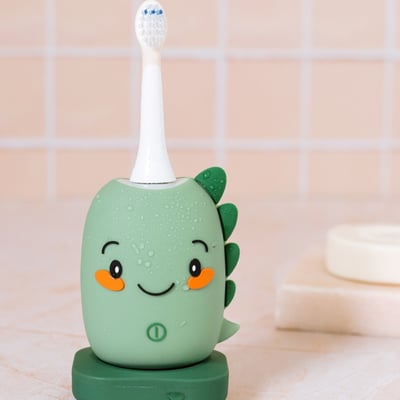 比利時TheZoofamily-ZooToothbrush 兒童音波電動牙刷（冒險綠龍）12