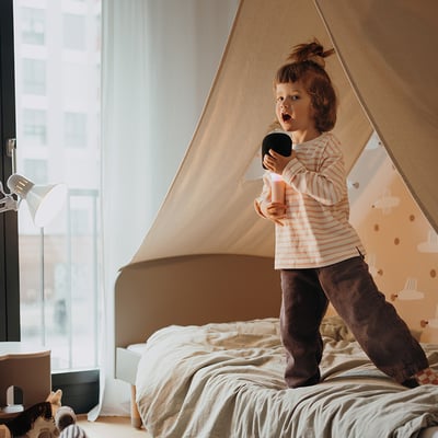 比利時KIDYWOLF 魔幻歡唱麥克風(幻彩粉)6