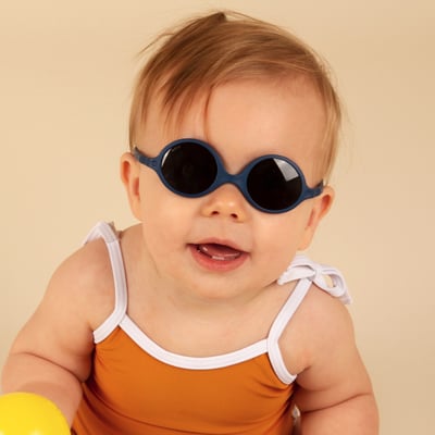 法國KiETLA 黛寶拉幼兒太陽眼鏡(0-12M/深藍)6