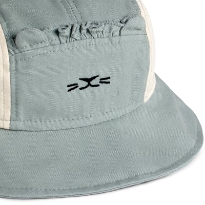 法國KiETLA BOB's萌貝貝遮陽帽(沉靜綠)沉靜綠5