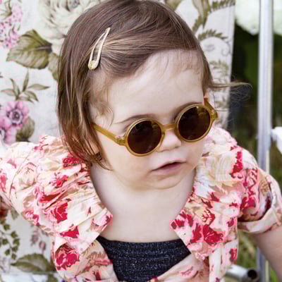 法國WOAM Disco迪斯可幼童太陽眼鏡(0-6Y 琥珀棕)6