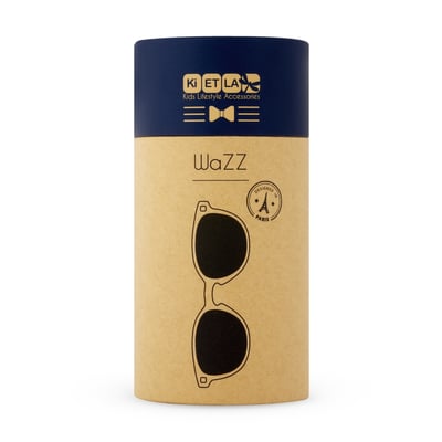 法國KiETLA WAZZ瓦茲幼兒太陽眼鏡(1-4Y｜丹寧藍)3