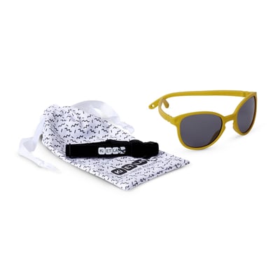 法國KiETLA WAZZ瓦茲幼兒太陽眼鏡(1-4Y｜芥末黃)4