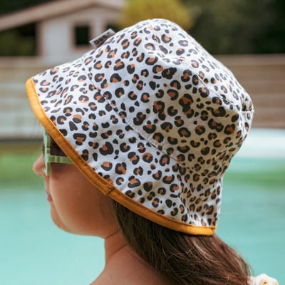 法國KiETLA BOB's雙面戴遮陽帽(美洲豹)6