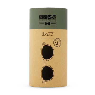 法國KiETLA WAZZ瓦茲兒童偏光太陽眼鏡(4-12Y｜卡其綠)3