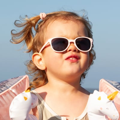 法國KiETLA WAZZ瓦茲幼兒太陽眼鏡(1-12Y｜淡粉)7