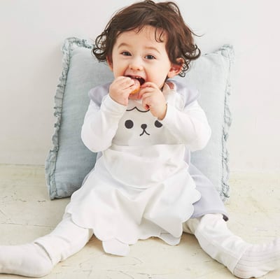 日本ABOO 動物造型長版圍裙(羊駝)8