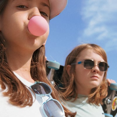 法國KiETLA URBAN優本兒童偏光太陽眼鏡（4-12Y｜摩卡霧藍）7