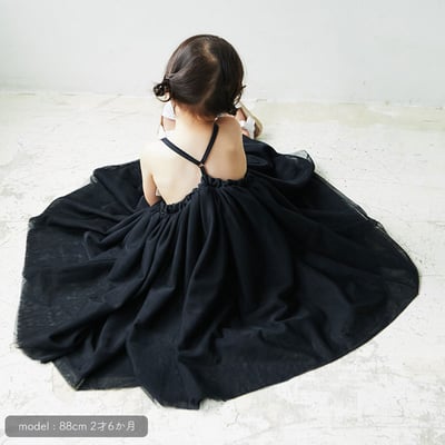 日本ABOO 薄紗連身裙(黑貓貓)5