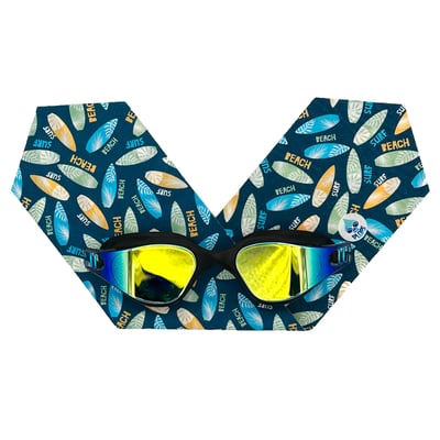 法國waterplops-成人游泳泳鏡(衝浪選手/黑色)1