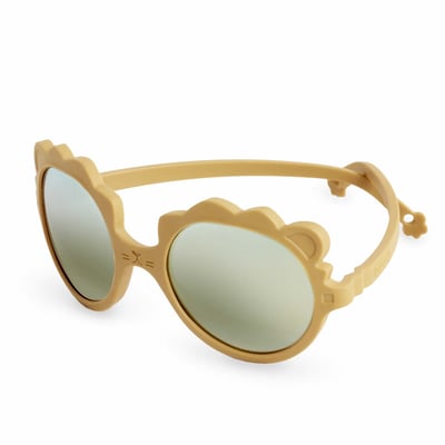 法國KiETLA LION萌貝獅幼兒太陽眼鏡(1-4Y 蜂蜜黃)1