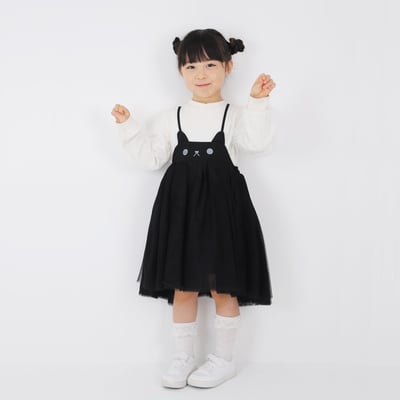日本ABOO 薄紗連身裙(黑貓貓)2
