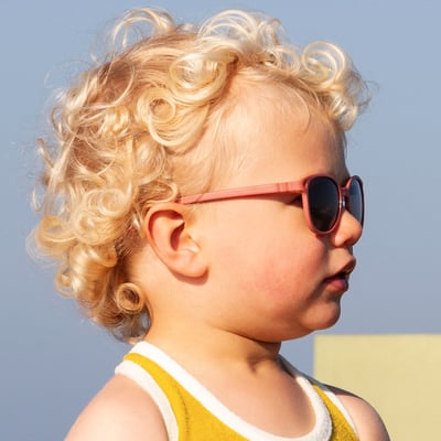 法國KiETLA WAZZ瓦茲幼兒太陽眼鏡(1-4Y｜瓦陶紅)8