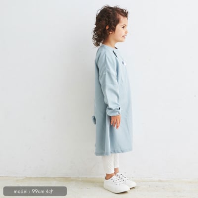 日本ABOO 動物造型長袖罩衫(淺藍熊熊)11
