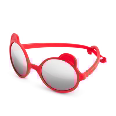 法國KiETLA OURS'ON萌貝熊幼兒太陽眼鏡(1-4Y 法國紅)1