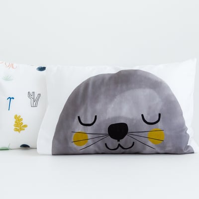 美國RookieHumans 純棉絲柔枕頭套/標準款(深海愛戀)2