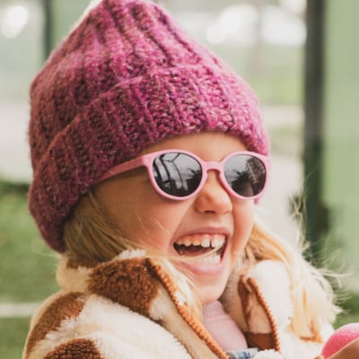 法國KiETLA WAZZ瓦茲幼兒太陽眼鏡(1-4Y｜牡丹粉)5