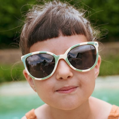 法國KiETLA Buzz巴特萊幼童偏光太陽眼鏡（4-9Y｜鼠尾草綠）6