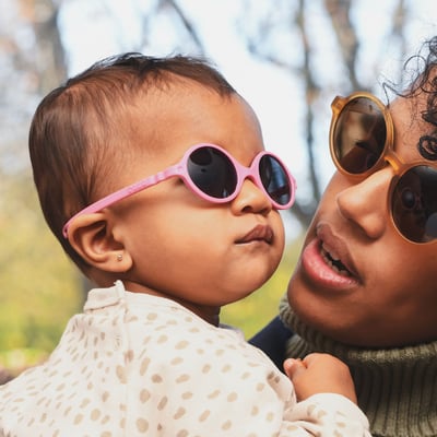 法國KiETLA 黛寶拉幼兒太陽眼鏡(0-12M/牡丹粉)5