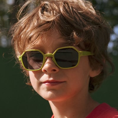 法國KiETLA EYZZ奧茲幼兒太陽眼鏡（4-12Y｜橄欖綠）5
