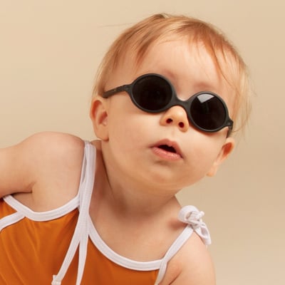 法國KiETLA 黛寶拉幼兒太陽眼鏡(0-12M/酷黑)6