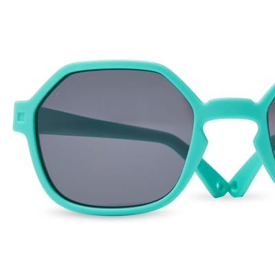 法國KiETLA EYZZ奧茲幼兒太陽眼鏡（4-12Y｜松石綠）3