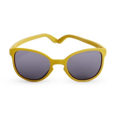 法國KiETLA WAZZ瓦茲幼兒太陽眼鏡(1-4Y｜芥末黃)2
