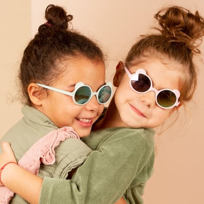 法國KiETLA OURS'ON萌貝熊幼兒太陽眼鏡(1-4Y 雲朵藍)6