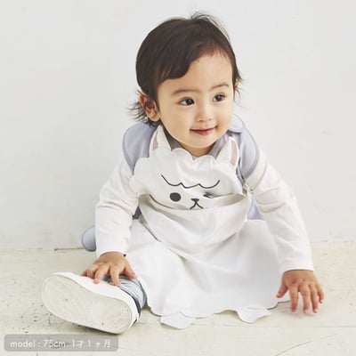 日本ABOO 動物造型長版圍裙(羊駝)12
